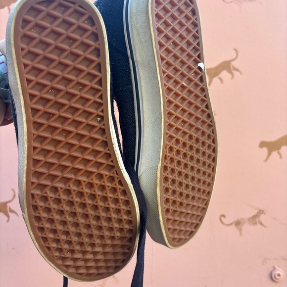 Vans Women’s  Dark Blue High-Top Sneakers - Picture 4 of 5